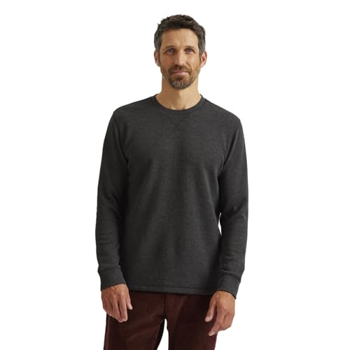 Eddie's Favorite Thermal Crew Black at Amazon Men's Clothing store
